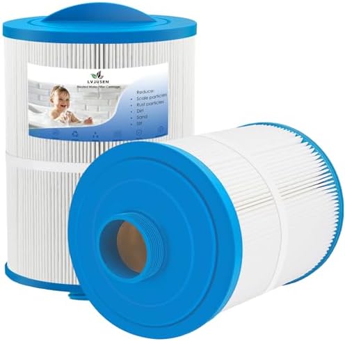 LVJUSEN PMA40L Spa Filter Replaces Master Spas Filter X268543 PMA40L-F2M, Fits Most Twilight Series Spa, Compatible with 6CH-402/ FC-0317/ X268365-2 Pack