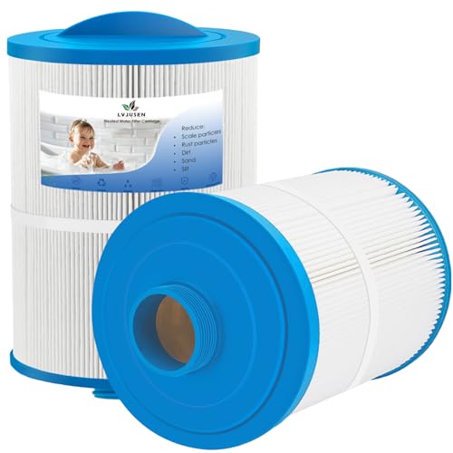 LVJUSEN PMA40L Spa Filter Replaces Master Spas Filter X268543 PMA40L-F2M, Fits Most Twilight Series Spa, Compatible with 6CH-402/ FC-0317/ X268365-2 Pack