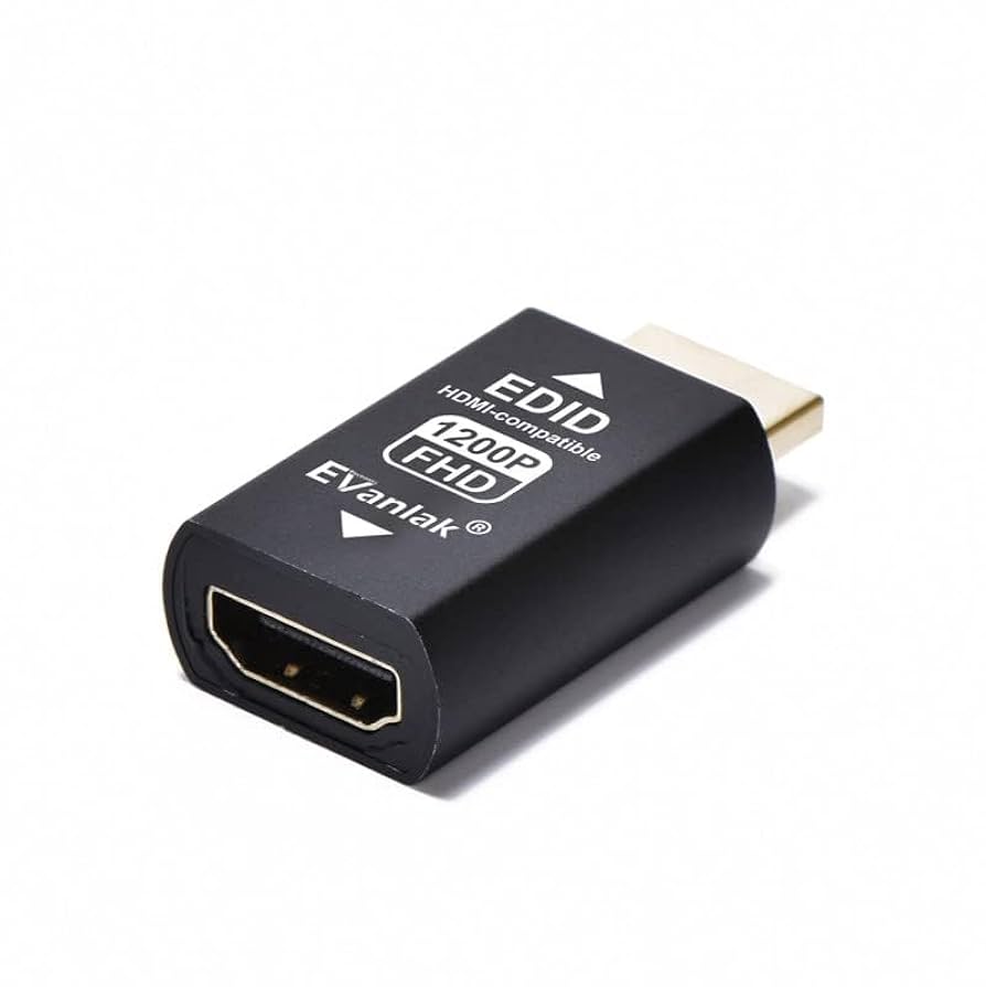 EVanlak(イヴァンラック) HDMI EDIDエミュレーター パススルー Amazon.co.jp: EVanlak(イヴァンラック) HDMI EDID