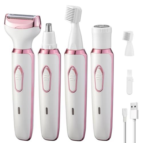 Electric Razors Shaver for Women Painless 4 in1 Women Shaver
