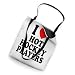 I Heart (Love) Hot Hockey Players Sexy Preference Athletic Tote Bag