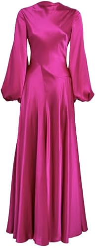 Roksanda Fucsia Amaranthia Vestido de Seda de Segunda Mano
