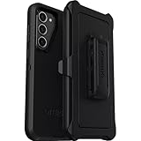 OtterBox Funda para Galaxy S23+ (Solamente) - Serie Defender - Negro - Resistente y Duradera - con protección de Puerto - Incluye Soporte de Clip de Funda - Embalaje no minorista