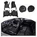 Car Floor Mats for Mitsubishi Pajero Sport 2019 2020 2021 2022 2023 2024, Liner Mats Carpet Mats Driver Heel Pad Automotive Floor Liners All-Weather Interior Accessories,L