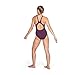 Speedo Boomstar Allover Muscleback Bañador de Mujer para Natación, Color Negra/Rosa, Talla...
