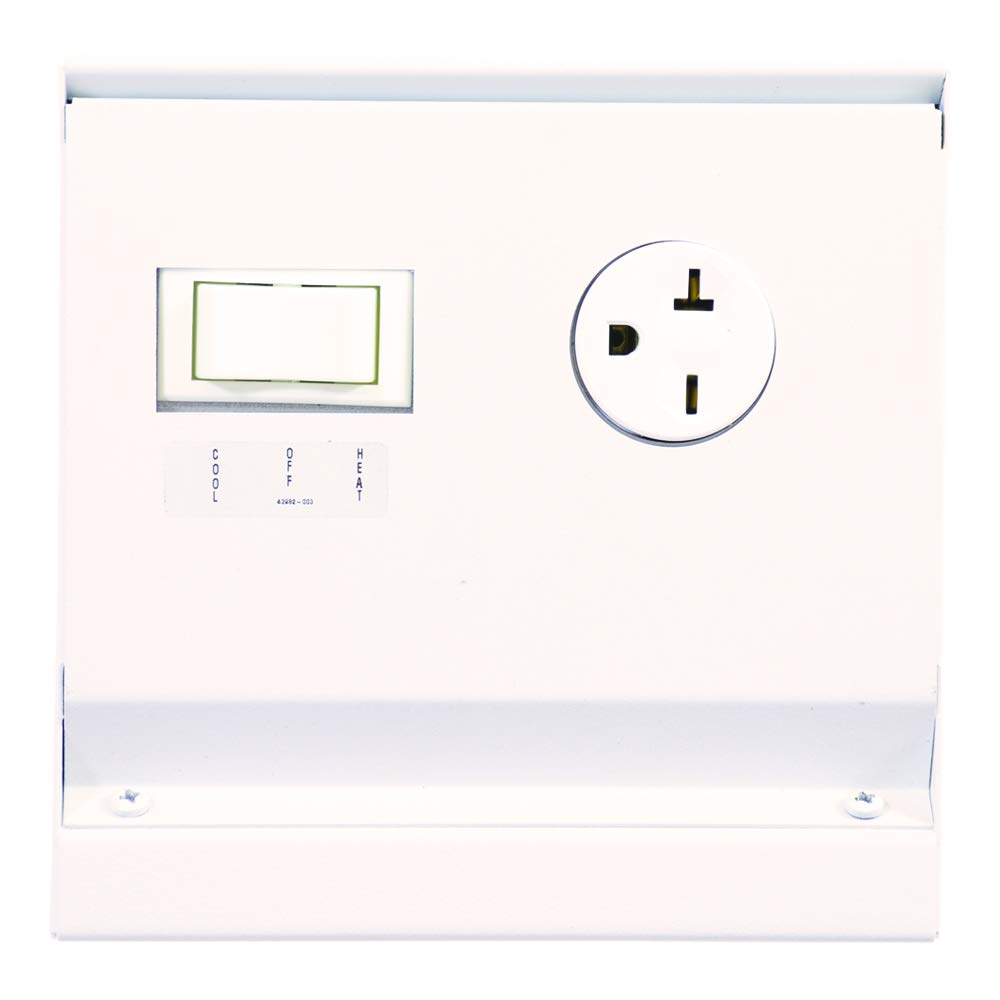 TPI SR120B Transfer Switch for 2900C Series Electric Baseboard, Bankers Bronze, 16 Amp, 6"