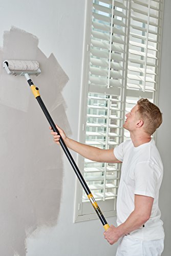 Coral 42700 Endurance Farbrollerrahmen mit robustem, verstellbarem Doppelarm-Design, 30,5 bis 45,7 cm, Grau