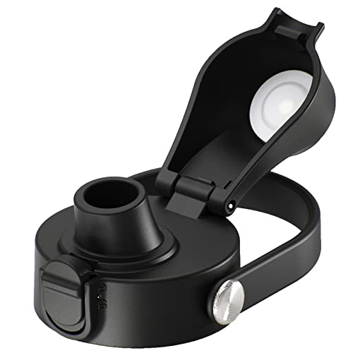 XACIOA Spout Lid Compatible with Hydro Flask Wide Mouth Water Bottle, Flip Top Lid Fits Hydroflask (12oz 18oz 22oz 24oz 32oz 40oz 64oz) Bottle, Accessories Replacement Lid Cap