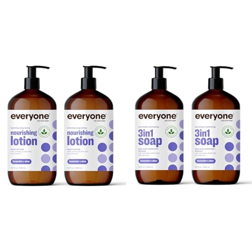 Everyone Lavender & Aloe Nourishing Lotion Bundle