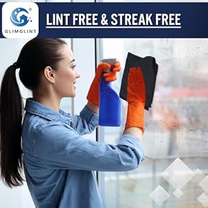 GLIMGLINT Microfiber Cleaning Cloth, 150 Pack Towels for Cars 14 X12 Inch — photo 5 of 6