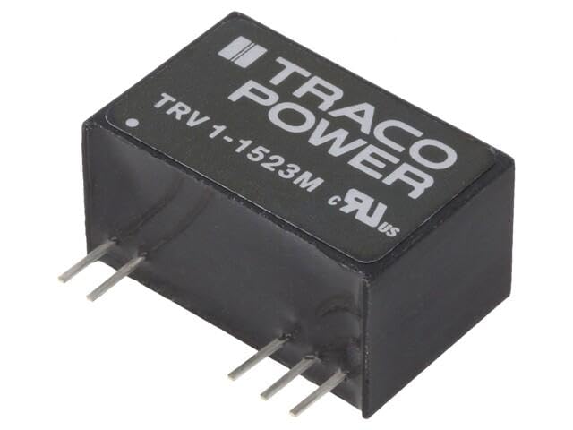 Convertisseur DC/DC TRV 1-1523M convertisseur de tension 1W 15VDC