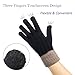 FGSS Women Winter-Knit-Gloves - Warm-Thermal Touchscreen Fingers Gloves Fashion-Mittens for Cold Weather Driving Hiking