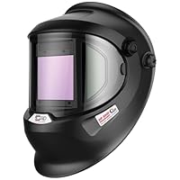 SIP METEOR 8000 Panoramic Welding Helmet Auto Darkening True Colour HD LCD Solar Powered Headshield