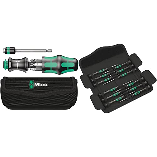 Wera 051024 Kraftform Kompakt 25 Pouch Set & - Kraftform Micro Set/12 Pc Sb 1 with Pouch (5073675001)