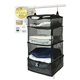 ＼「ひるおび」で紹介／ トラベルポーチ 吊り下げ 旅行用圧縮袋 【業界初”ダブル圧縮”でさらにコンパクト】 旅行 便利グッズ LASSE MOA