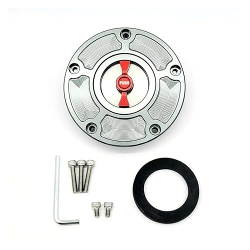 Tapa de tanque de combustible sin llave para CFMOTO 800MT y 450SR aluminio cnc