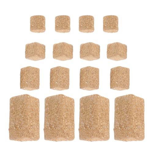 Balle de foin miniature en bois léger, décoration de haute précision