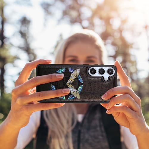 Coque Galaxy S24 FE bois sombre pour un style urbain unique - 7