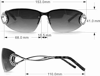 Rocawear womens Stylish UV Protective Sunglasses