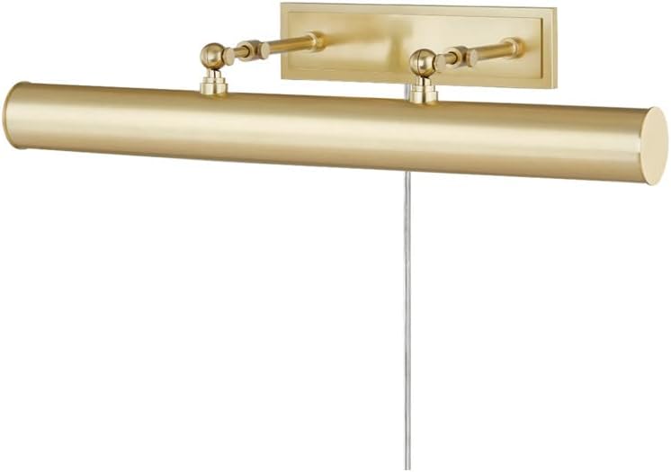 Mitzi HL263203-AGB Holly - 3 Light Picture Light 4.75 inches Tall and 24.25 inches Wide - Aged Brass