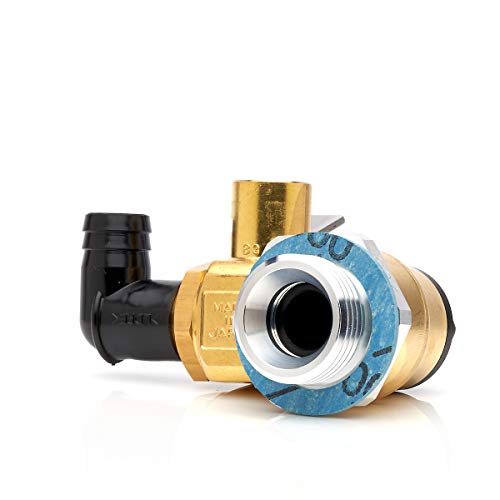 T211SX: ADJUSTABLE OIL DRAIN VALVE WITH 27MM-2.0 THREAD CONVERTER