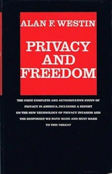 Hardcover Privacy and Freedom Book