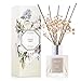 Airkeep Reed Diffuser Set,3.38 fl oz (100 ml) - Clean Linen Oil Diffusers with 8 Reed Sticks,Home Fragrance Reed Diffuser for Bathroom Shelf Decor
