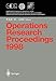 Operations Research Proceedings 1998 (Operations Research Proceedings)