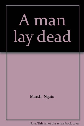 A man lay dead B0007ENPH4 Book Cover