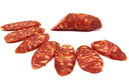 Frank and Sal Brand Hot Dry Sausage - Made in Brooklyn - 2 Sticks Approximately 1.5 Pounds