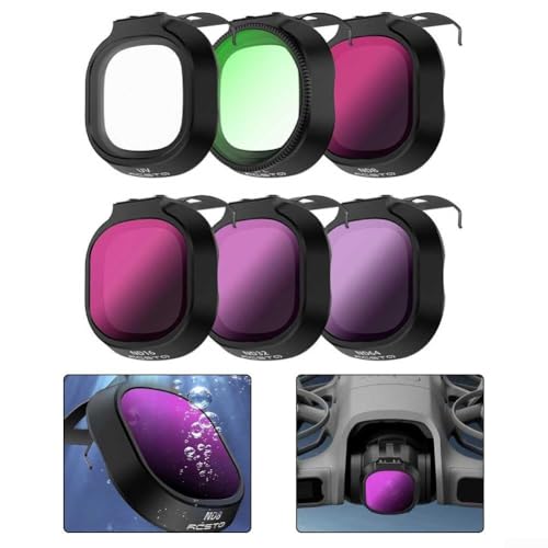 Filtros UV ND CPL DJI NEO2 para fotografía de alta nitidez en días soleados 3