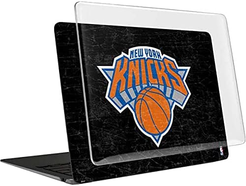 Skinit Case + Skin Compatible with MacBook Air 13in M1 (2021) - Officially Licensed NBA New York Knicks Black Secondary Logo Design