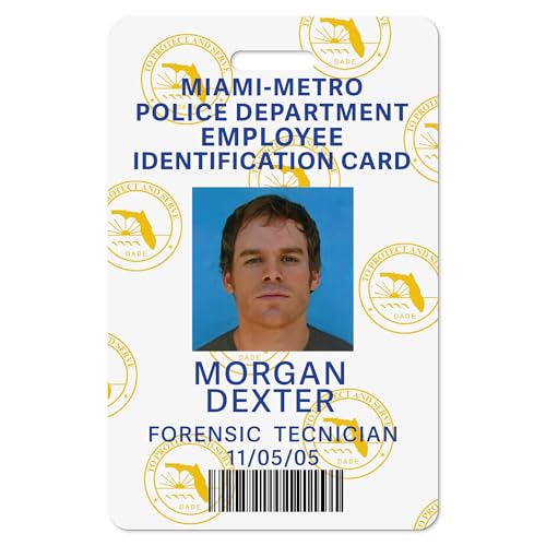 Dexter Morgan ID Badge PVC Movie Prop (Dexter)