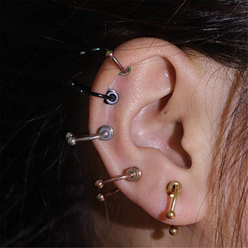 Outerunner Fake Nose Ring Septum Piercing Magnet Magnetic Nose Hoop Rings Faux Septum Rings Non Piercing Clip On Nose Hoop Rings #TOP2