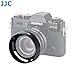 JJC BLACK Metal Bayonet Lens Hood for FUJINON XF 35mm F2 R WR/FUJINON XF 23mm F2 R WR, Fuji 35mm F2 Lens Hood, Fuji 23mm F2 Lens Hood, 35mm F2 Hood, 23mm F2 Hood, Replaces Fujifilm LH-XF35-2 Hood