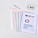 Valtiner 5 Pack Clear Report Covers with Swing Clip, Plastic File Folders for Documents, Assorted 5 Colors A4/Letter Size, Project Pockets for Presentation Binder Easy Document Storage (Pastel)
