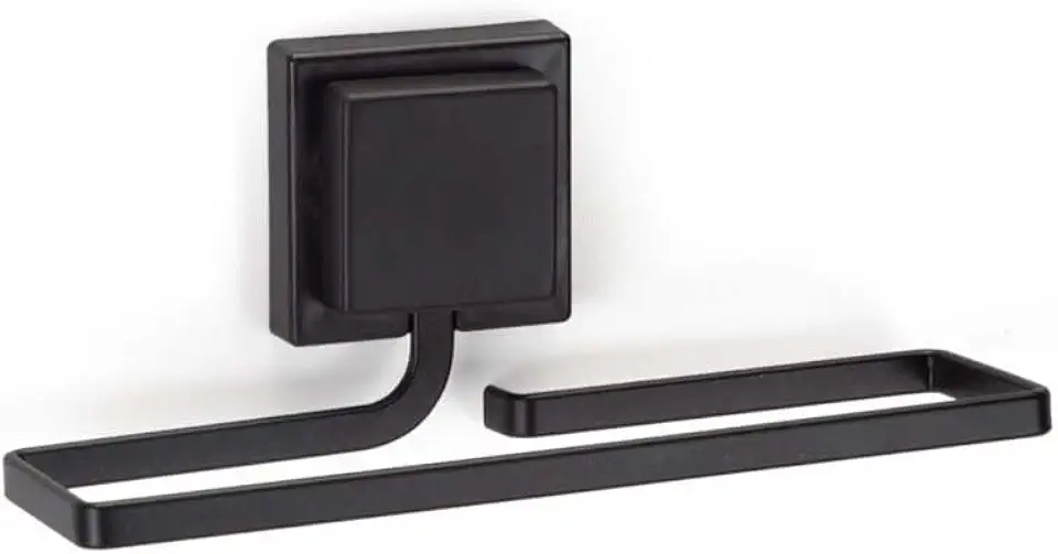 Porta Toalha de Rosto Piatina Black 3M, Arthi Utilidades