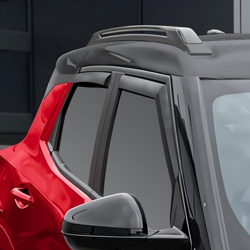 Voron Glass in-Channel Extra Durable Rain Guards for Chevrolet (Chevy) Trailblazer 2021-2026, Window Deflectors, Vent Window Visors, 4 Pieces - 200417