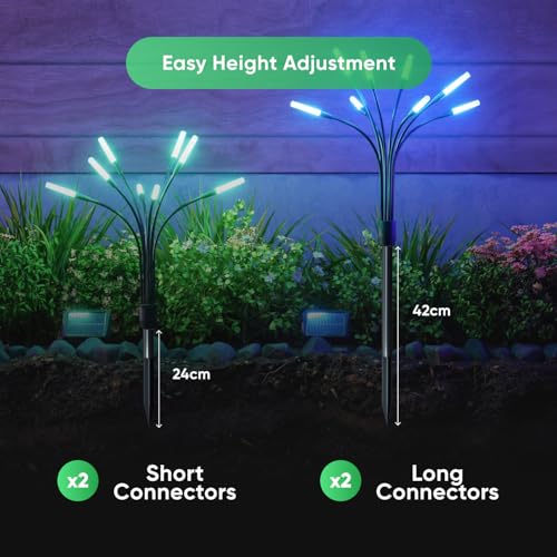 Luci solari per giardino (set da 2) con telecomando - Illuminazione - Immagine 8