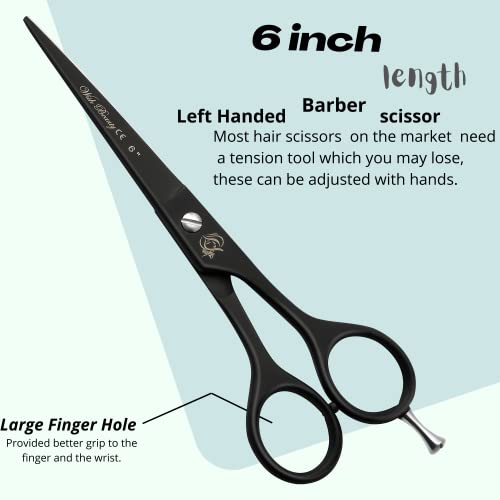 Professional Hairdressing Scissors Barber Salon Hair Cutting Sharp Razor Shear (6" Hair Scissors + Thinning Scissors) - Image 2