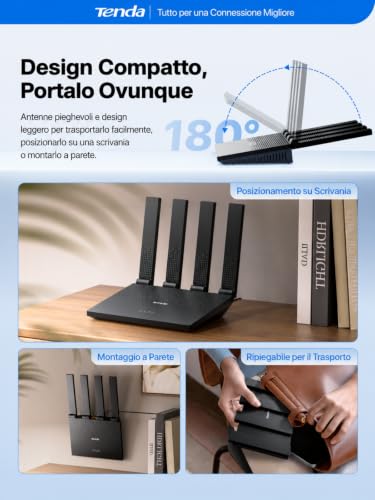 Router 4G con SIM Modem LTE Cat4 Wi-Fi N300 4G03 Pro V2.0 - Powerline - Immagine 6