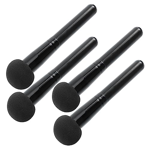 GANAZONO 4Pcs Mushroom Makeup Puff Fluffy Cosmetic Applicator for Easy Blending Versatile Use for Liquid and Powder Makeup Soft and Skin Friendly Design for Daily Makeup