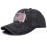 Ponytail Hat Criss Cross Baseball Caps for Women Mesh Back High National Flag Trucker Hat Pony Cap E