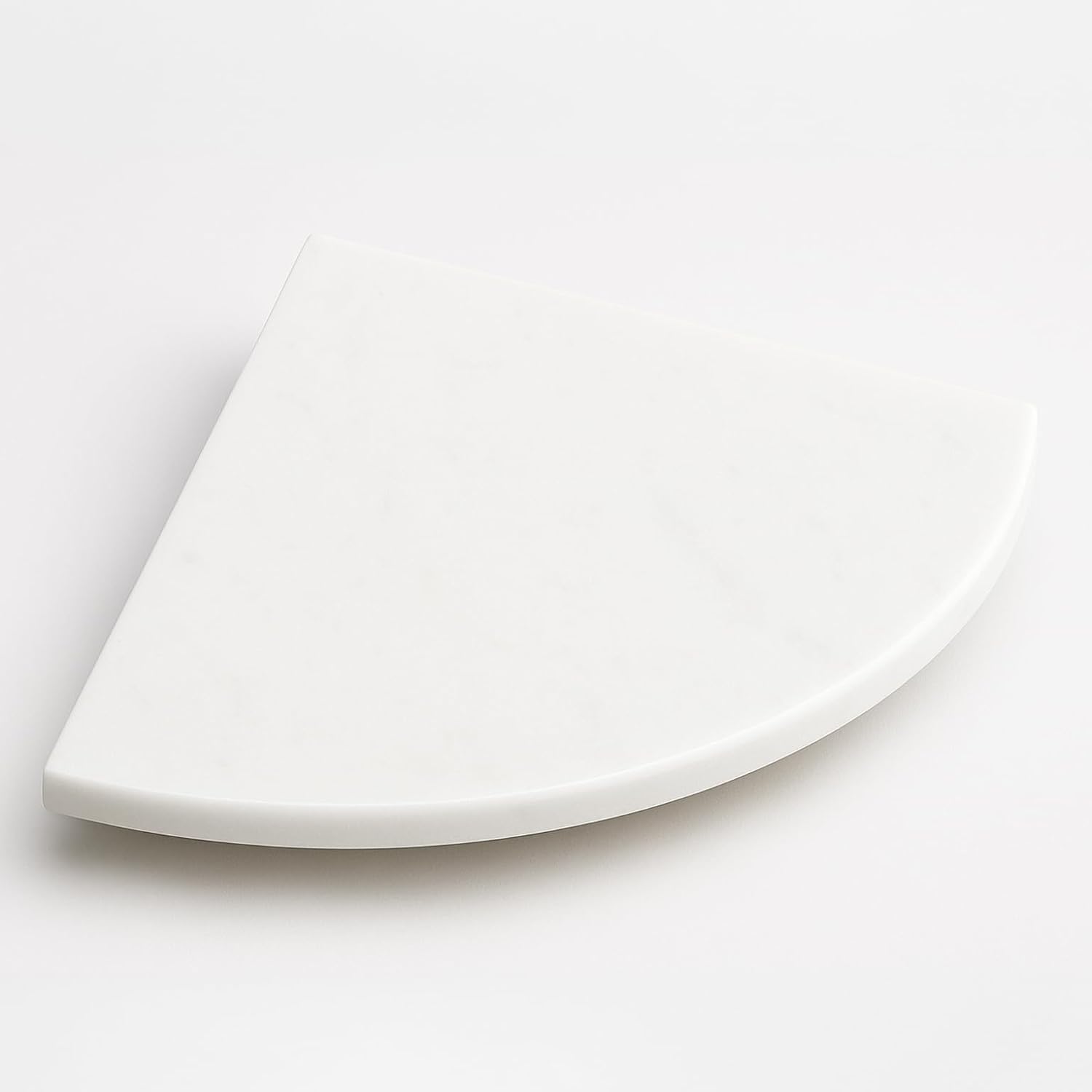 Threshold Shop 9 Inch Super White Engineered Marble Corner Shower Shelf Bathroom Caddy Wall Mounted Shower Shelf Classic