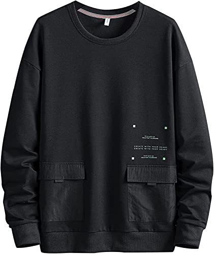 Sweat à capuche couleur contrastée patchwork design original homme Wy291black