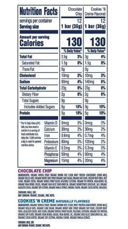 Zbarr Protein Snack Bar Gluten Free, Variety Pack, 24 pk.