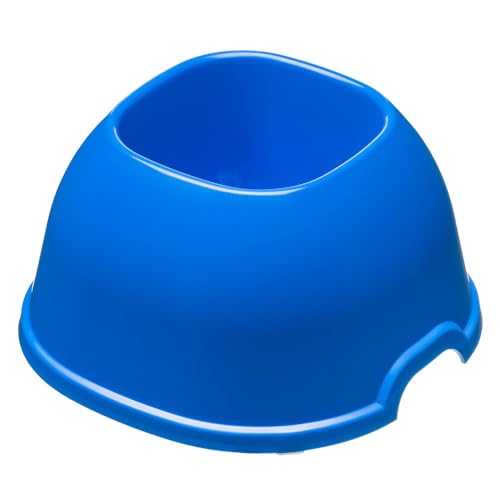 Ferplast Party Ciotola per Cani, Antiscivolo, Adatta ai Viaggi, in Plastica, Adatta per Cani con Orecchie Lunghe, Piccola (1,3 L)