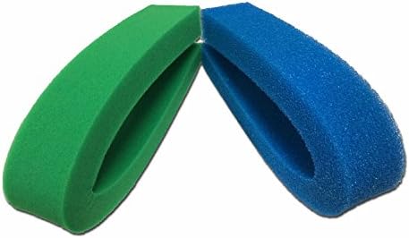 LTWHOME Replacement Foam Filtration Sponges (Fine and Coarse) showing texture