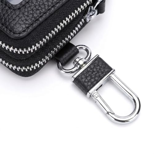 Pochette protection télécommande Xpeng G6 double zip antichoc noire