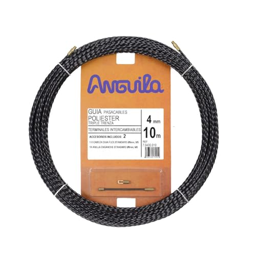 Anguilla 70400010 passe-fil 4 mm triple tressé pour rénover la maison